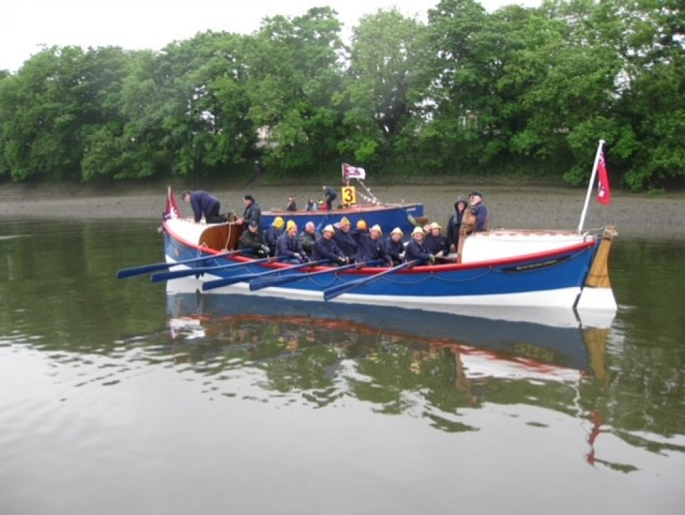 The William Riley out on the water. (Photo: Whitby Historic Lifeboat Trust)