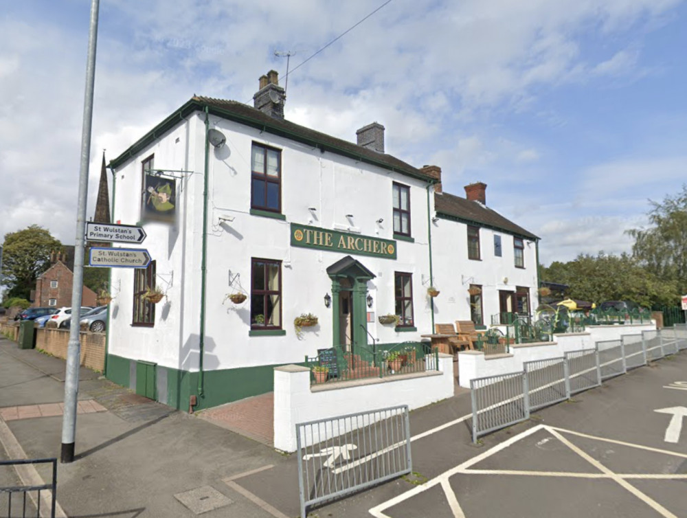 The Archer, in Wolstanton, has applied for permission to extend its opening hours (Google).