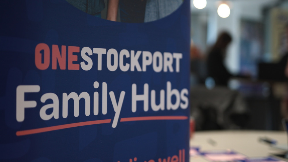 New family hubs have opened in Bramhall, Cheadle and Marple, which aim to provide support for parents and their children (Image - Stockport Council)