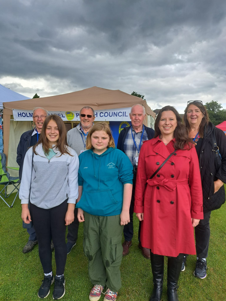 Sarah Russell MP at her first event - Holmes Chapel Village Fair. (Photo: Sarah Russell)