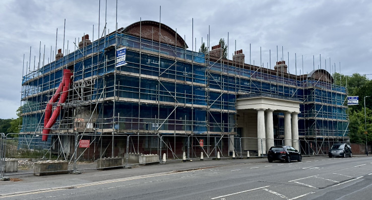 The current state of the Royal Hotel site in Ashby. Photo: Ashby Nub News