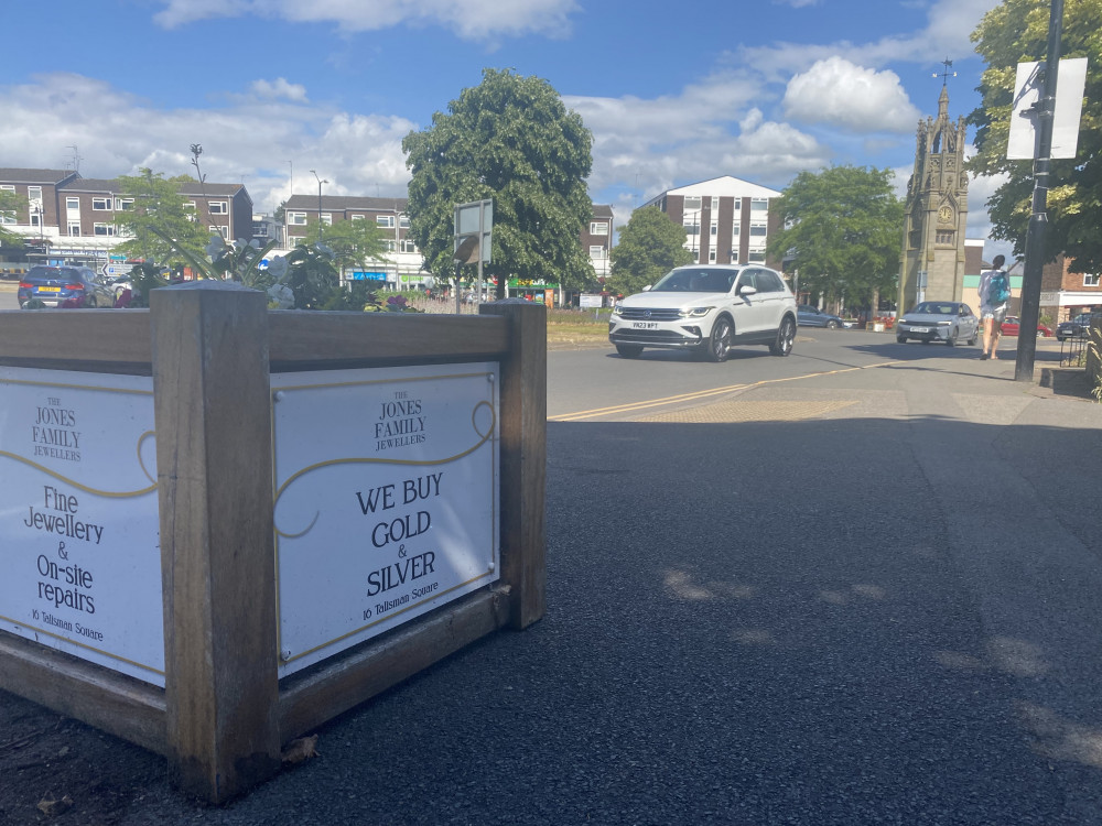 The Jones Family Jewellers has sponsored planters across the town centre (image by James Smith)