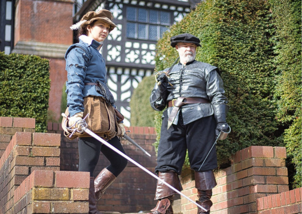 Silver School of Arms at Bramall Hall