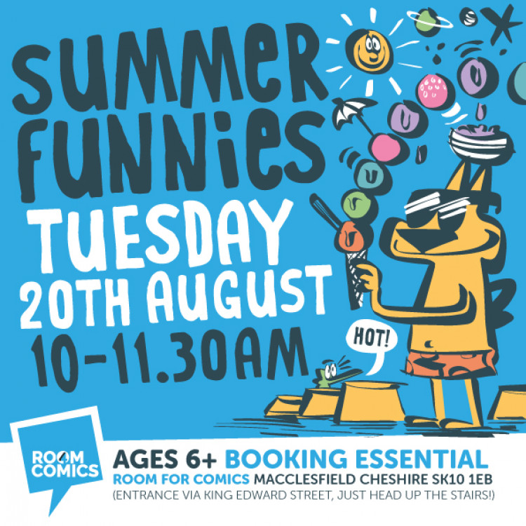 SUMMER FUNNIES cartoon art workshop