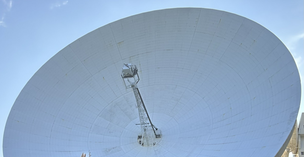 The Lovell Telescope, at Jodrell Bank. (Image - Nub News) 