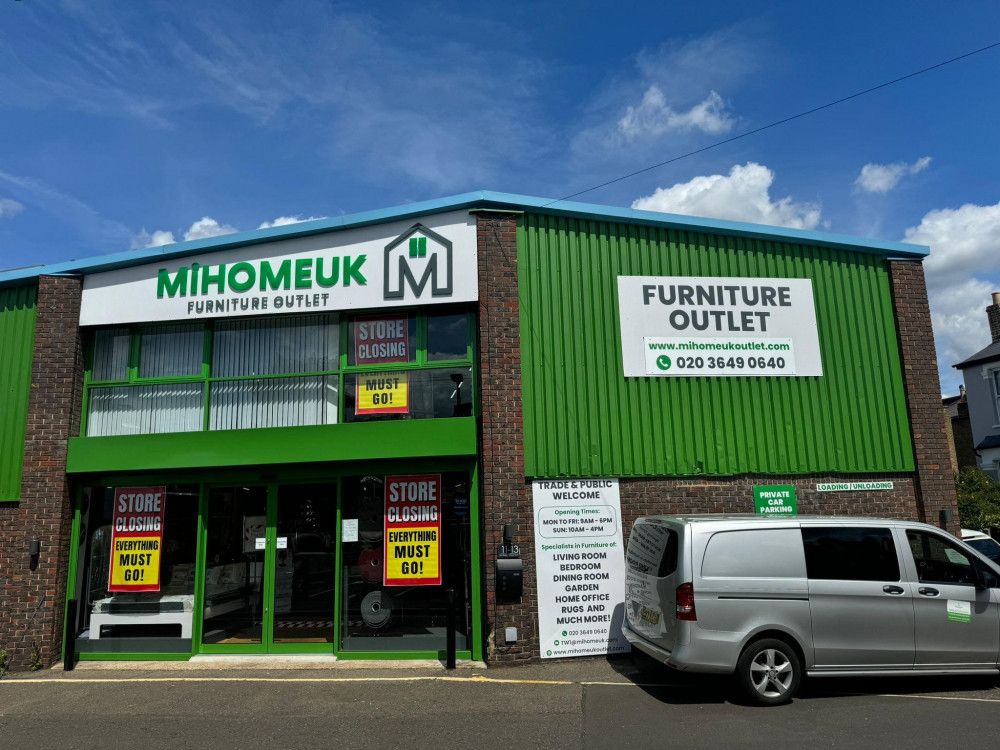 MiHOMEUK is closing its Twickenham branch and is having a clearance sale (credit: MiHOMEUK Furniture Outlet).