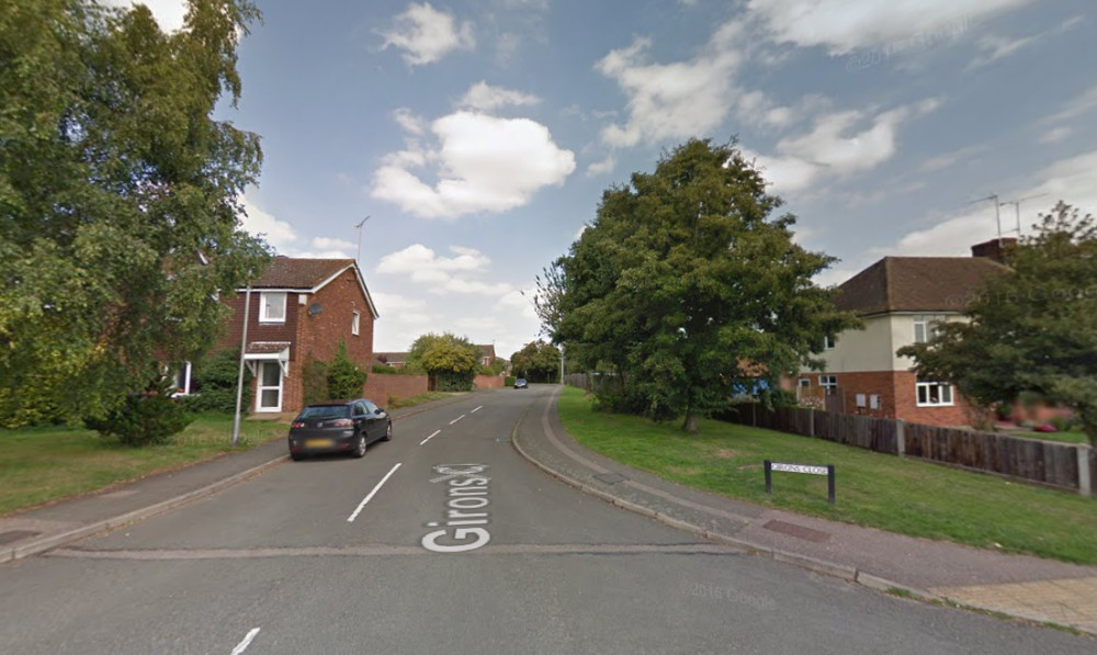 The council said the cars were being parked elsewhere on Girons Close, not just the driveway (image via Google Maps)