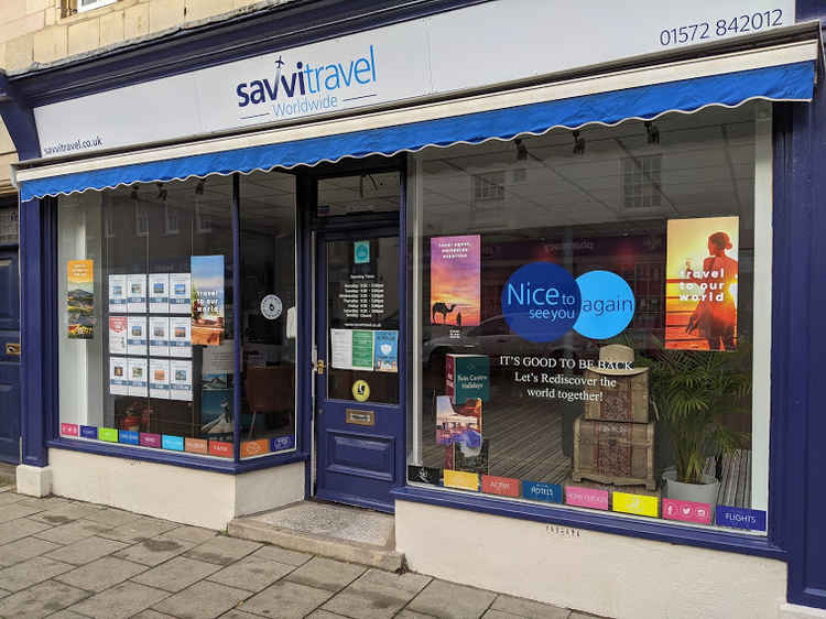 The travel agency in Oakham