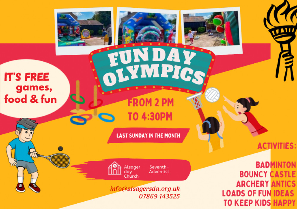 Free Fun Day Olympics