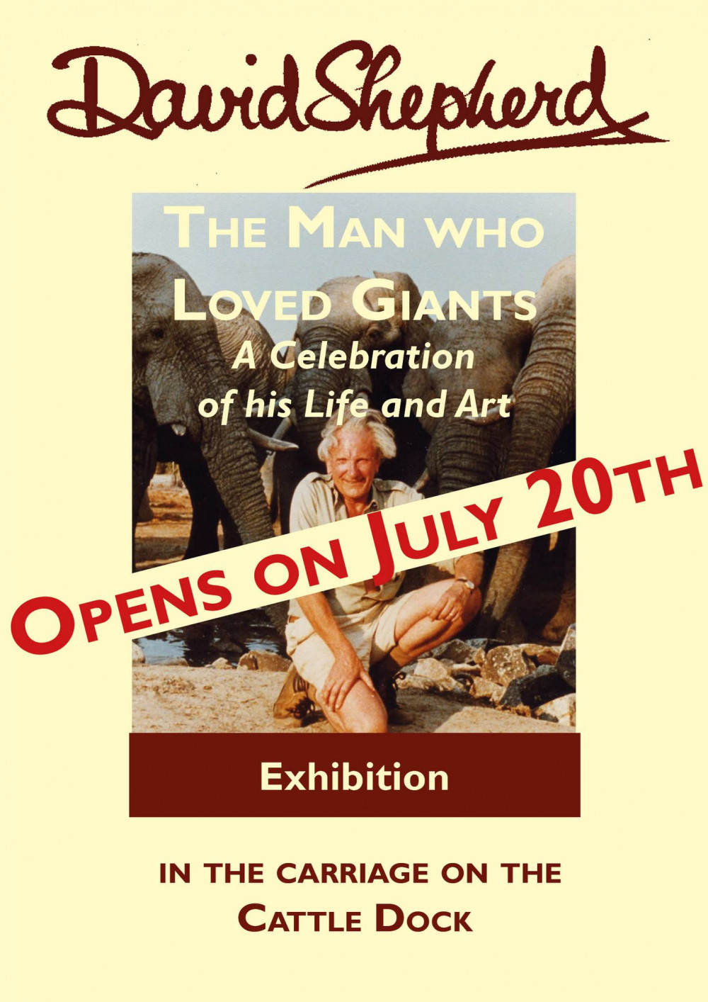 'The Man Who Loved Giants' - new exhibition at the East Somerset Railway