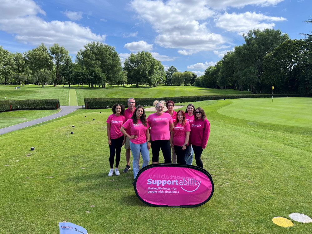 Heaton Moor-based disability charity Supportability raised £22,944 after a golfing day at Heaton Moor golf course (Image - Supportability)