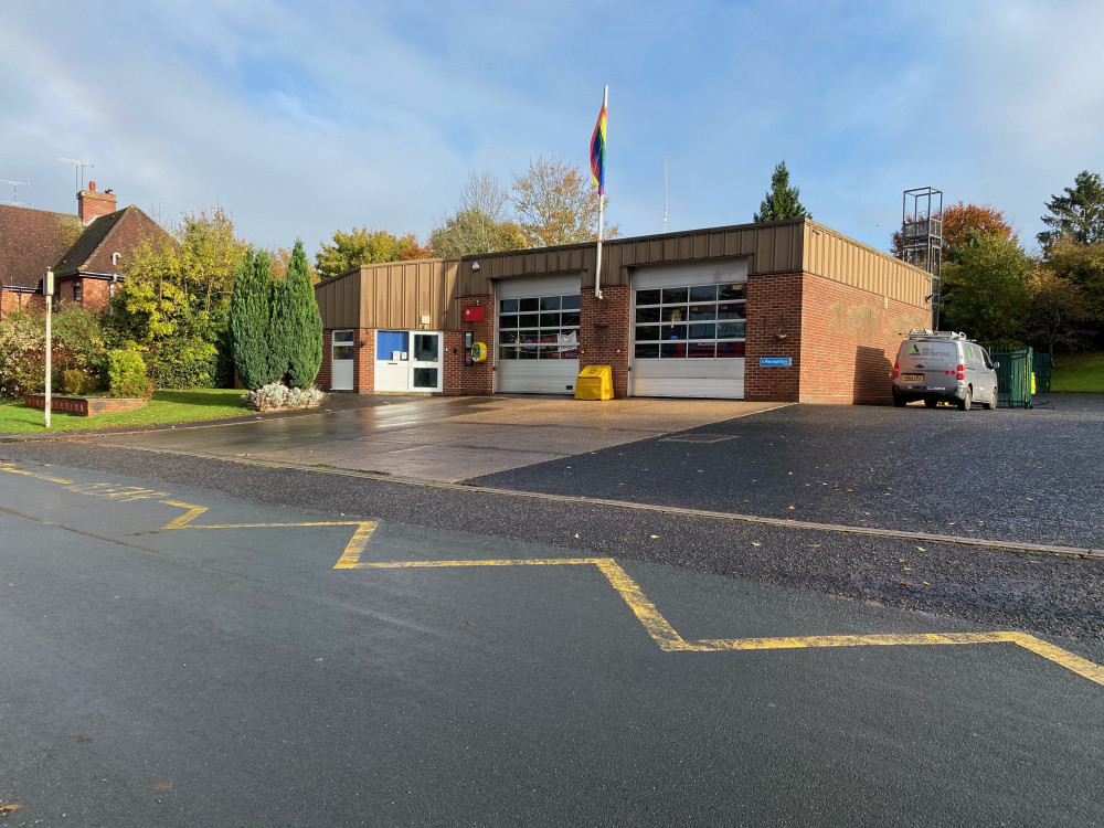 Kenilworth Fire Station is currently an on-call station (image by James Smith)