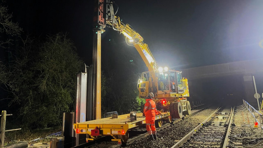 King's Stutton bridge will be replaced during the works (image via Network Rail)