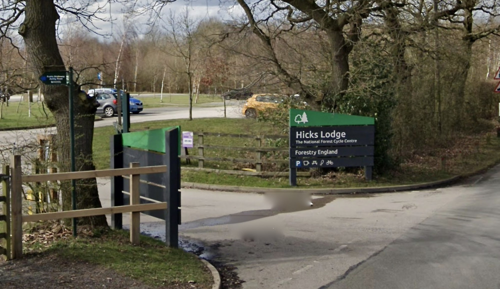 Hicks Lodge, near Ashby de la Zouch. Photo: Instantstreetview.com