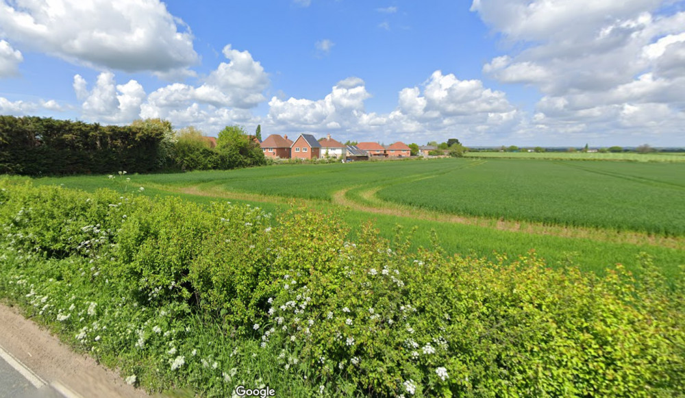 The application covers land off Burnham Road, stretching across to Steeple Road. (Photo: Google Street View)