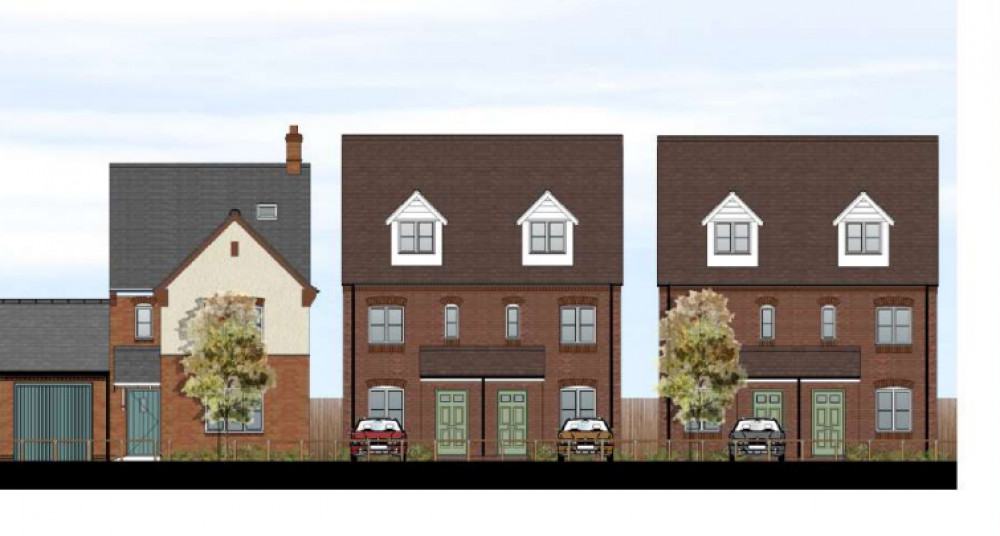 Charles Church has submitted plans for phase three of the Thickthorn development (image via planning application)