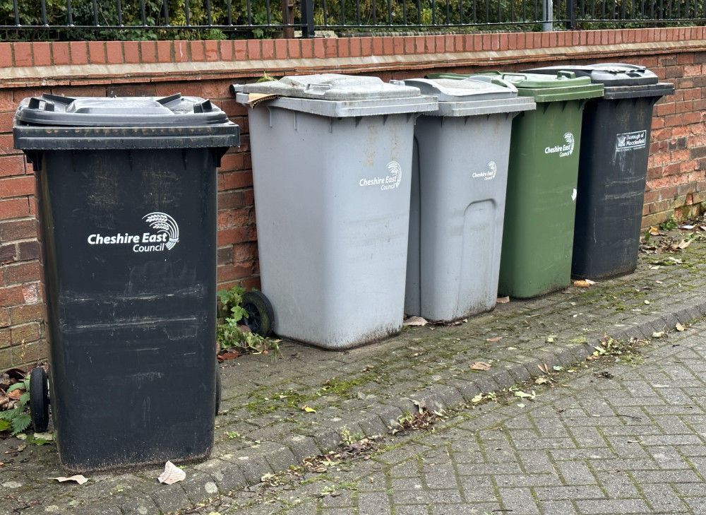 Cheshire East Council says collecting black bins every three weeks instead of fortnightly may be the only way forward. (Image - Nub News)