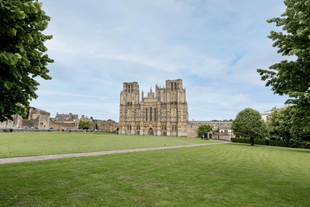 Cathedral Green in Wells (File photo) 