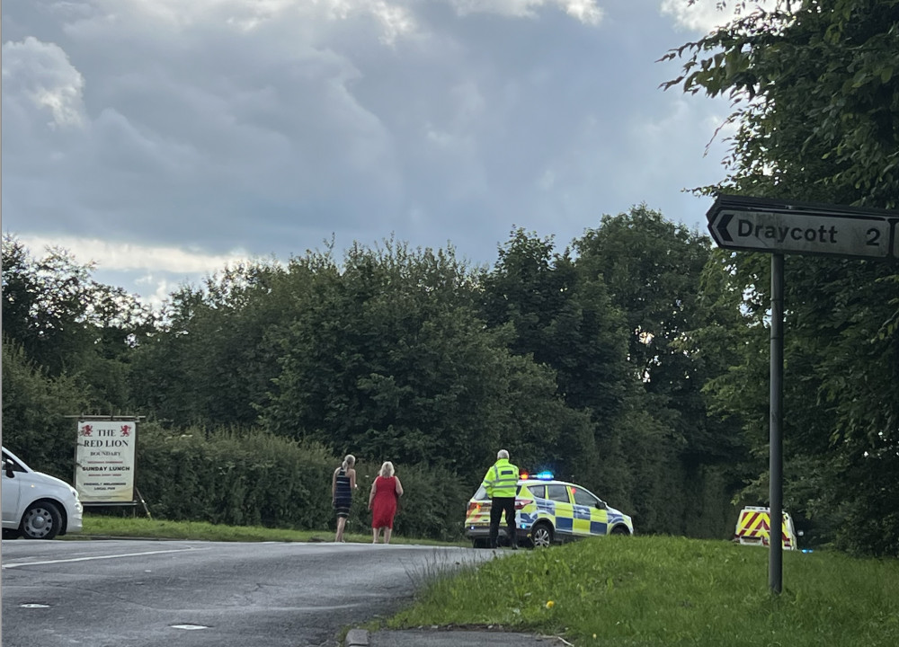 Police, paramedics and fire crews were called to Boundary Road, Cheadle, yesterday afternoon (Nub News).