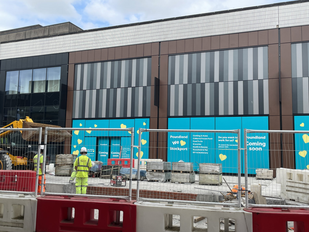 Whilst the new Poundland is expected to open in early August, JD's opening has been pushed back a few months, and is expected later in the year (Image - Alasdair Perry)