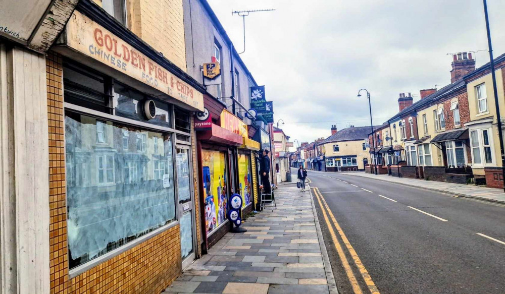 Golden Fish and Chips, West Street, has been closed since Monday 8 July, with the shop face covered up and a notice displayed (Ryan Parker). 