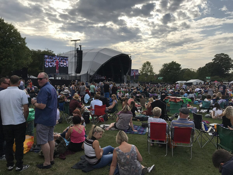 The Glastonbury Abbey Extravaganza, presented by the Glastonbury Festival team, is a one-night-only music festival held in the abbey grounds.