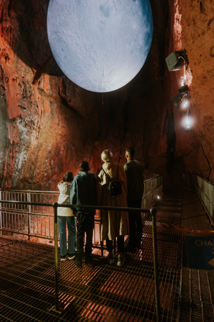 The Moon at Wookey Hole Caves