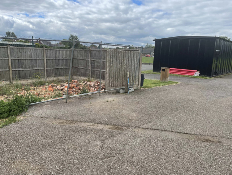 Oakham School is proposing a new outdoor classroom on land to the rear of Station Road, Oakham (Image via planning application).