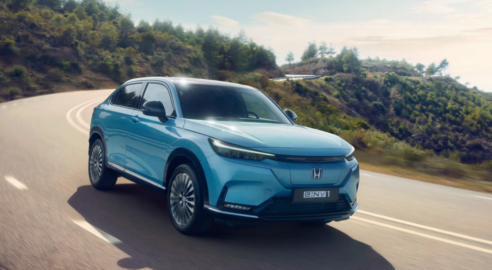 The Honda e:Ny1 is available with great benefits that make owning an electric car easier than ever (Image - Swansway Garages)