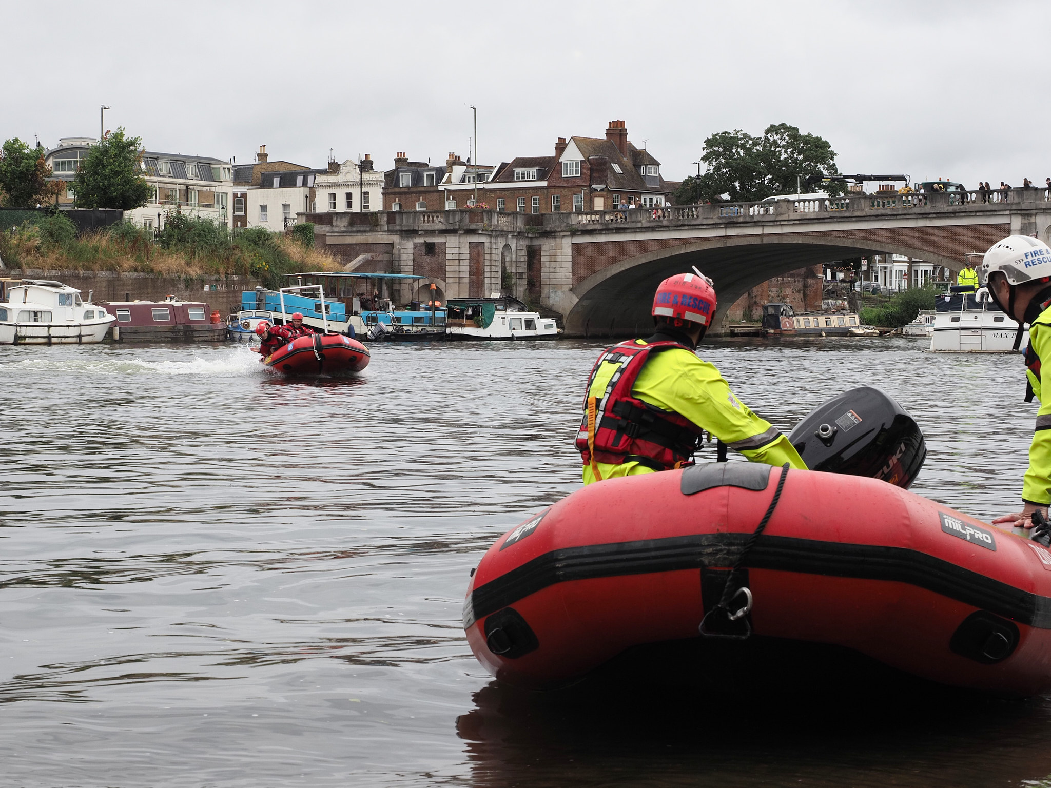 Their preparations seem to pay off as the crew quickly launch into action. (Photo: Oliver Monk)