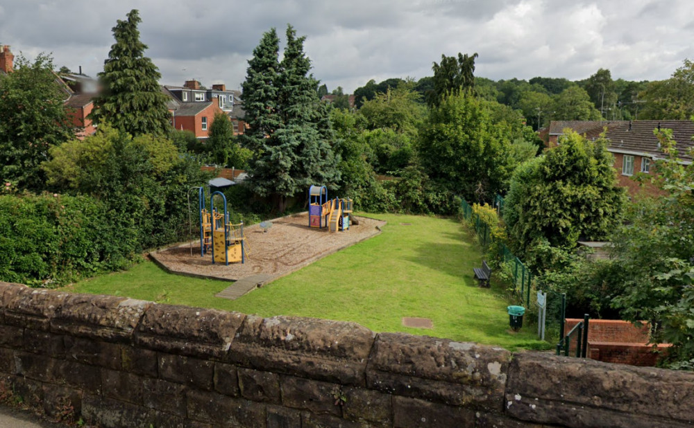 Works at Glendale Avenue Park were supposed to be finished in 2019 (image by Google Maps)