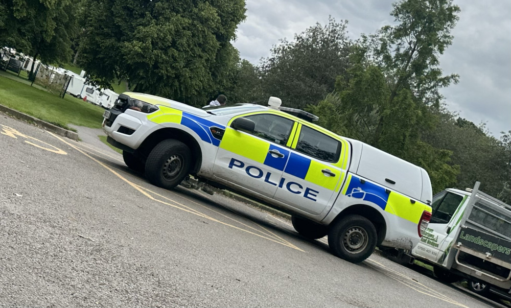 A Cheshire Police car in Macclesfield. (Image - Macclesfield Nub News) 