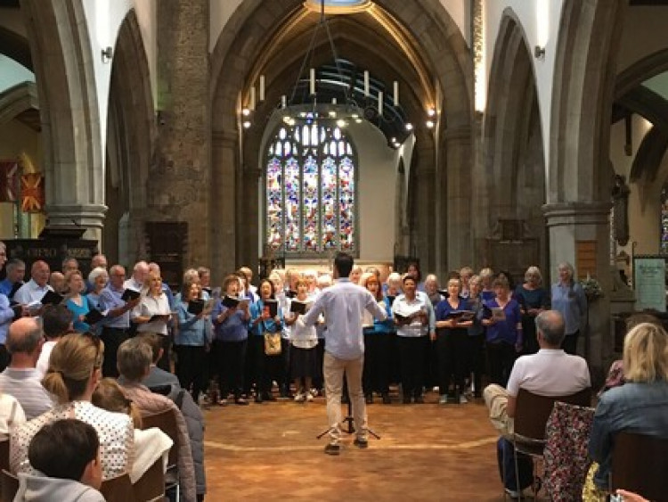 Euphonix Community Choir holds a number of concerts throughout the year to raise money for local charities. (Photo: Dave Gilbert)