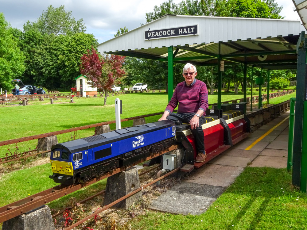 The Peacock Railway are running trains for the public on Sunday 4 August from 12pm (Jonathan White).