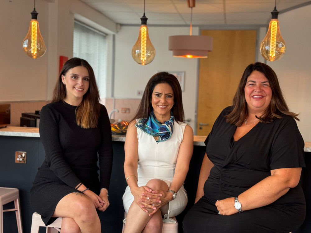 From left: Jodie Brady, Kavita Oberoi and Amanda Payne. Photo: Supplied