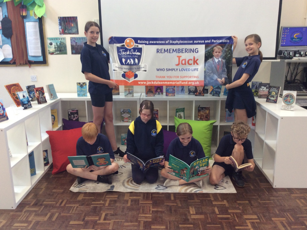 The first stage of Pikemere School's library project is complete thanks to the memorial fund. (Photo: Pikemere County Primary School)