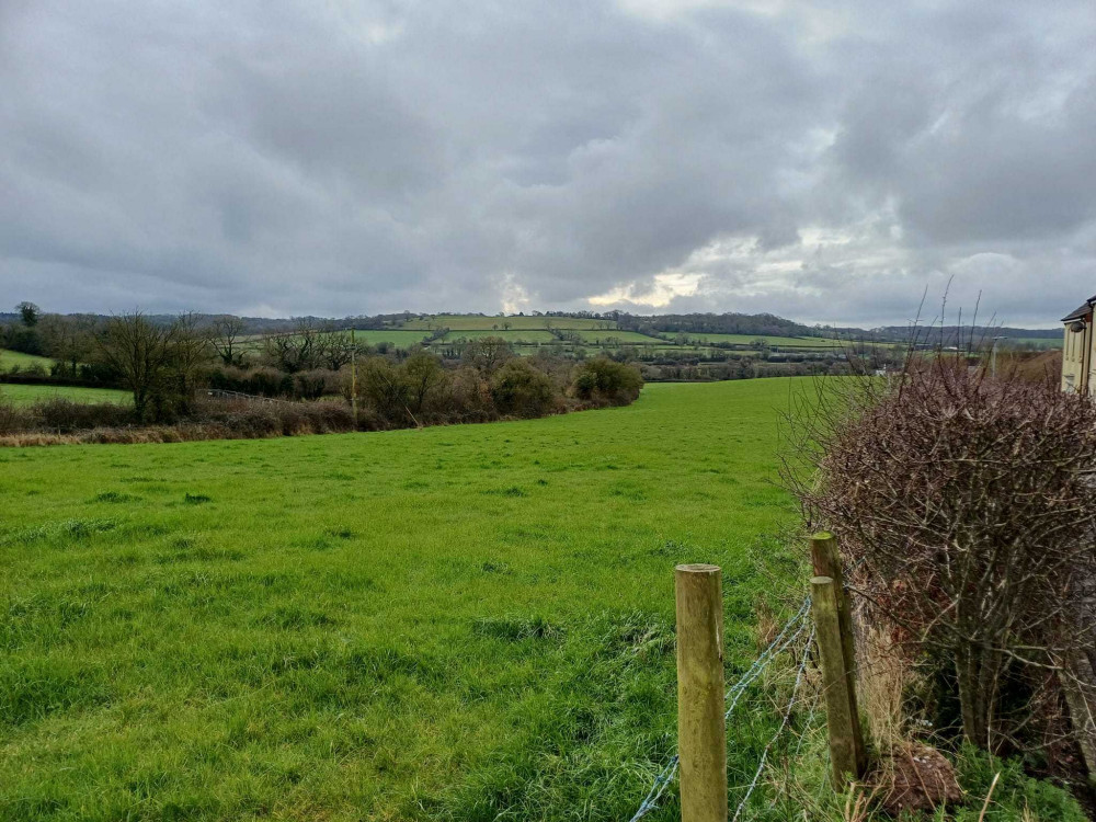 Proposed Site Of 65 Homes And New Medical Centre, Seen From Eastfield In Bruton Daniel Mumby 