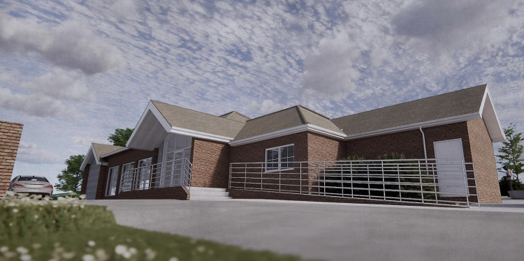 An artist's impression of the planned new Village Hall in Ibstock. Images: HSSP Architects 