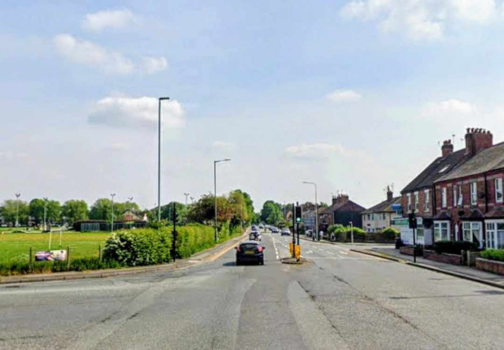 On Sunday 28 July, Cheshire Police noticed a vehicle driving suspiciously on Barony Road, Nantwich (Google).