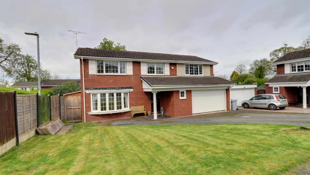 The five-bedroom family home on Cheriton Way, Wistaston (Stephenson Browne).