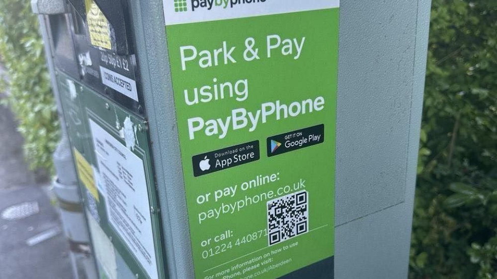 Do not scan any QR codes to pay for your parking. 