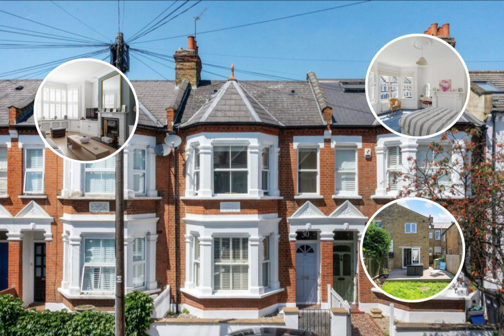 This week's Ealing property of the week is a beautiful three bedroom terraced home in Wilton Avenue, Chiswick (credit: Leslie & Co).