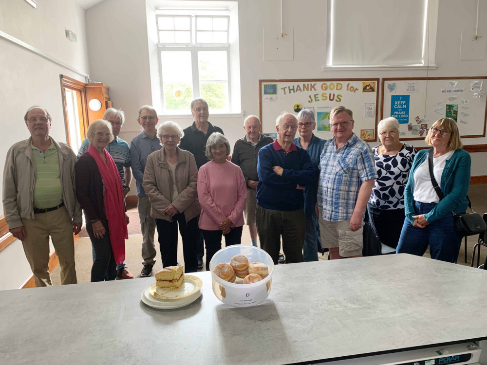 Limebrook Photography Group celebrate a birthday with cake! (Photo: Brian Harris Publicity Coordinator)