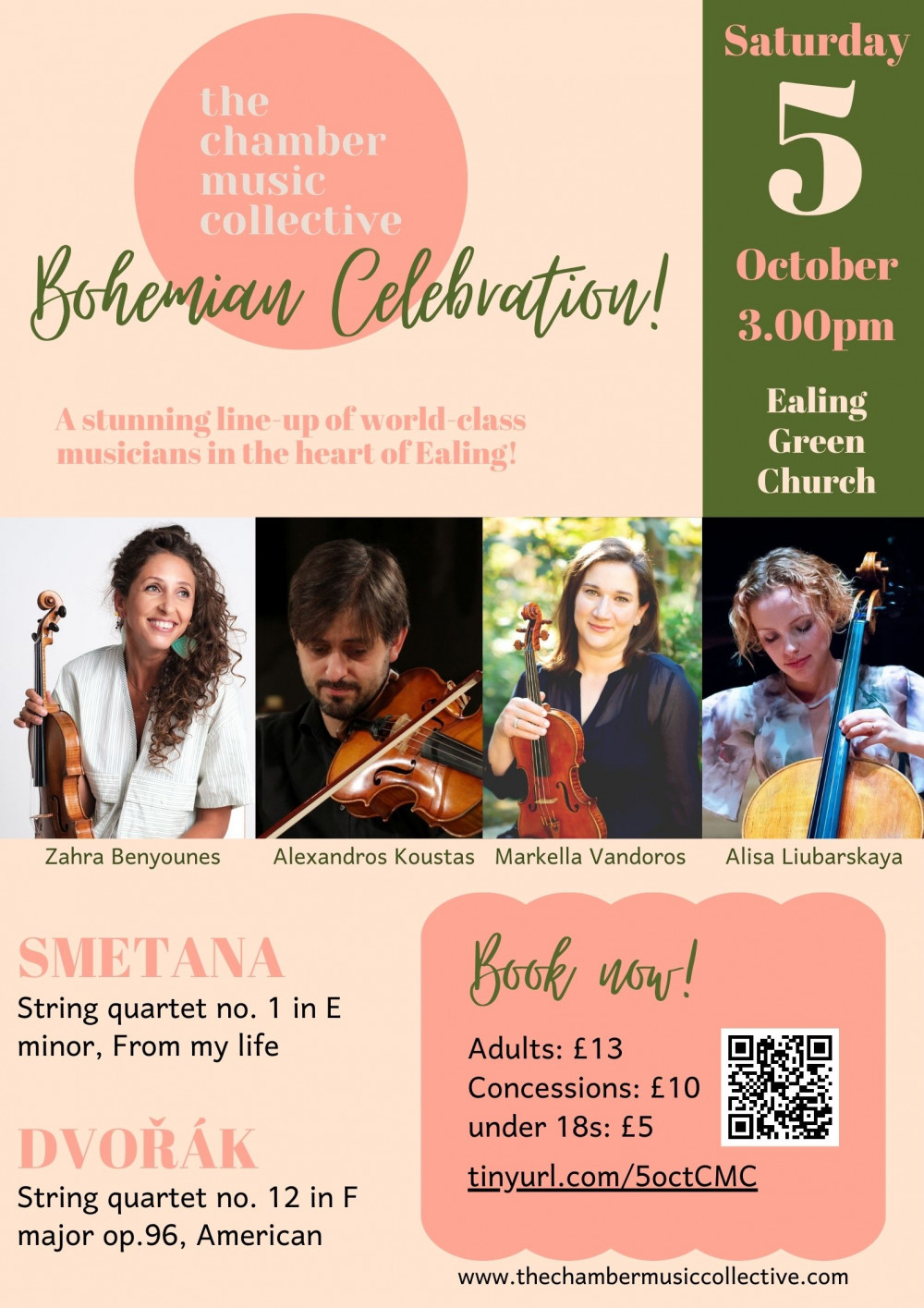 Bohemian Celebration, The Chamber Music Collective 