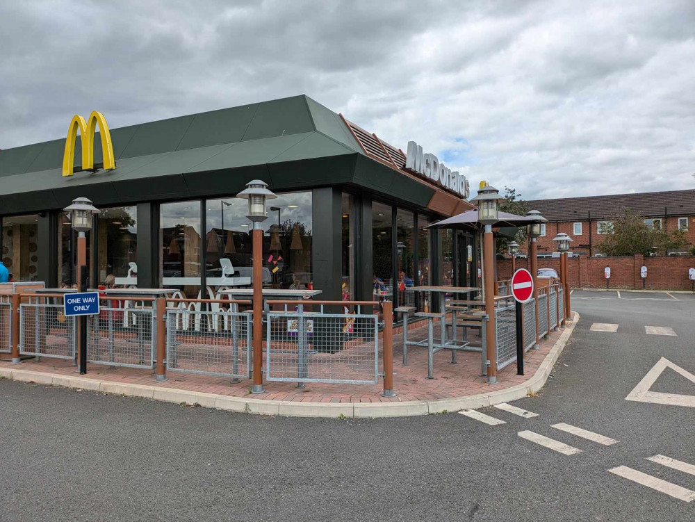 McDonald's in Middlewich Road, Sandbach could have two rapid electric charging points. (Photo:Nub News) 