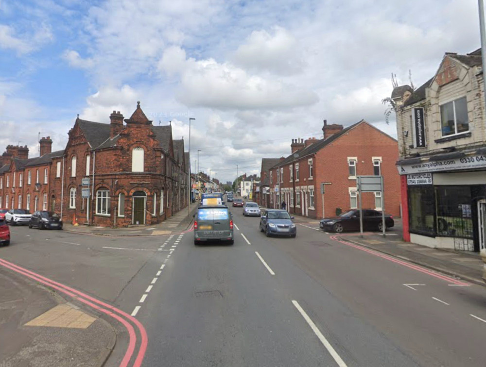 Temporary traffic lights will be installed on Victoria Road, by the junction with Hitchman Street (Google).