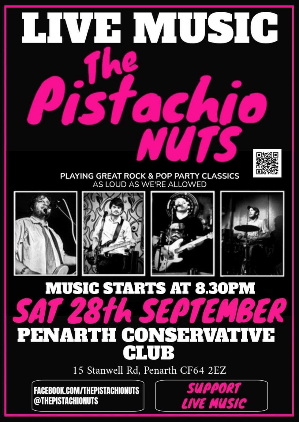 Live Music - The Pistachio Nuts 