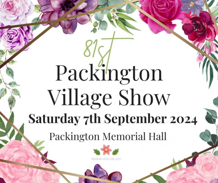 81st Packington Village Show at Packington Memorial Hall, High Street, Packington, near Ashby de la Zouch