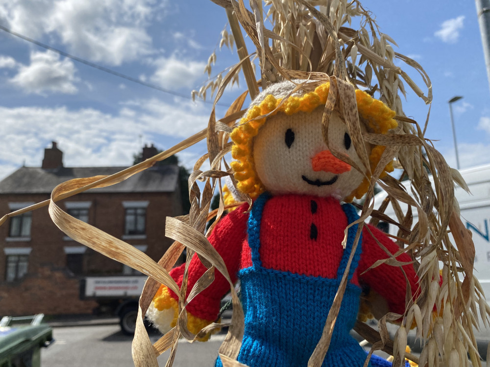 A scarecrow from the 2023 event in Heather. Photo: Coalville Nub News