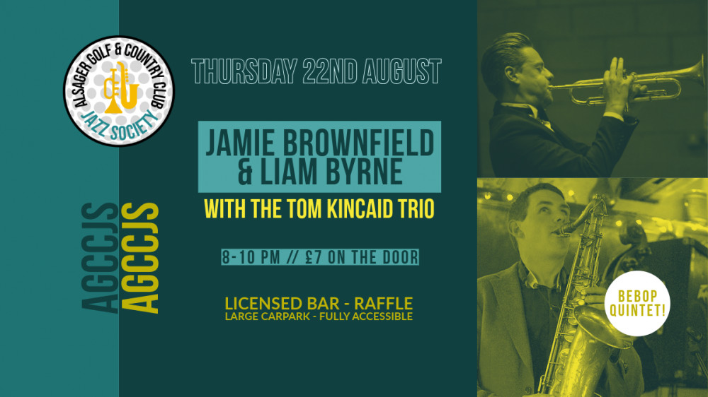 Jamie Brownfield & Liam Byrne with the Tom Kincaid Trio